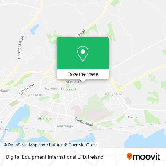 Digital Equipment International LTD map