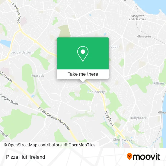 Pizza Hut map