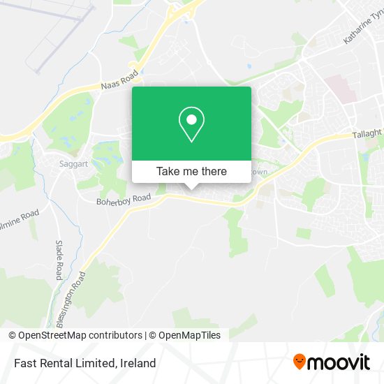 Fast Rental Limited map