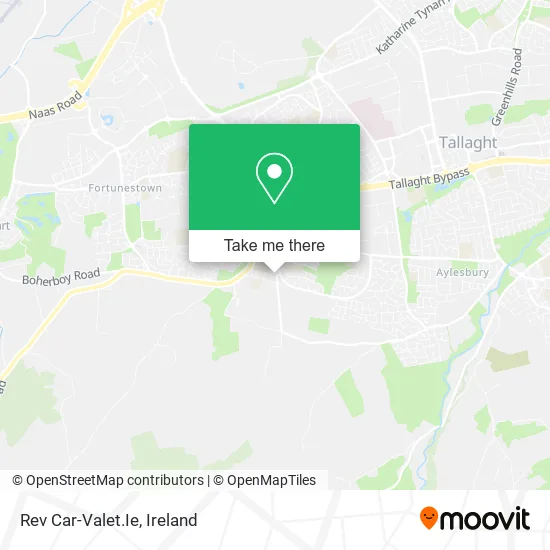 Rev Car-Valet.Ie map