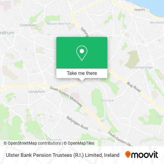 Ulster Bank Pension Trustees (R.I.) Limited map