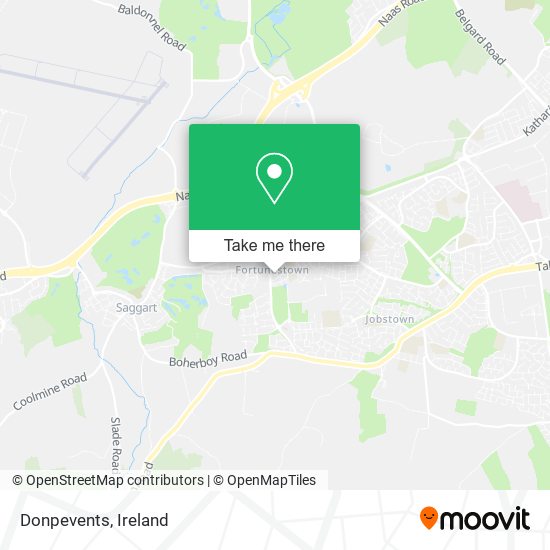 Donpevents map