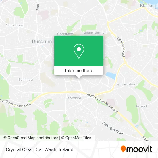 Crystal Clean Car Wash map