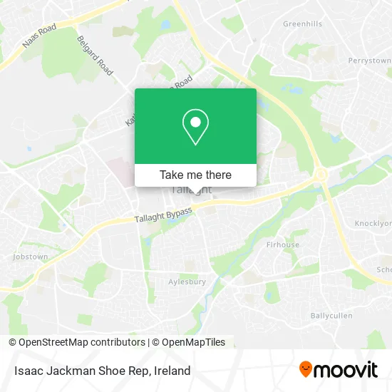 Isaac Jackman Shoe Rep map