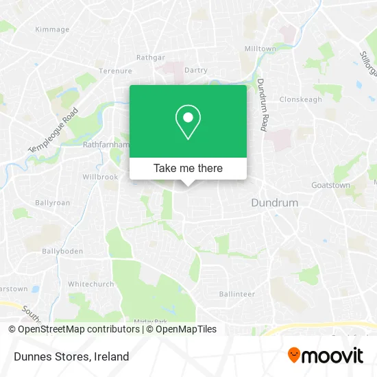 Dunnes Stores map