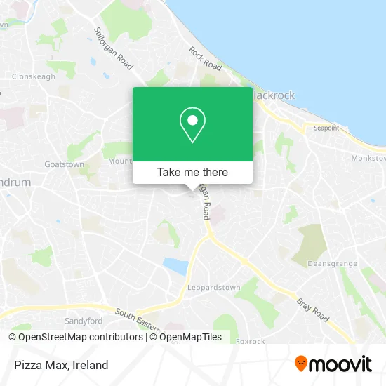 Pizza Max map