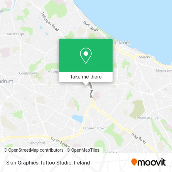 Skin Graphics Tattoo Studio map