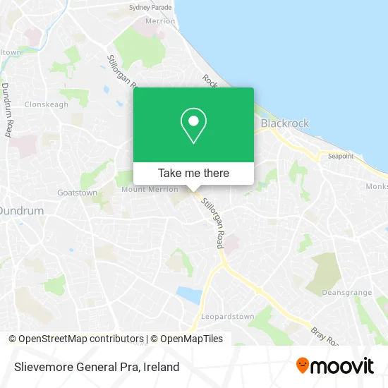 Slievemore General Pra map