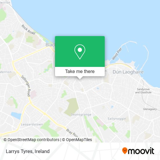 Larrys Tyres map