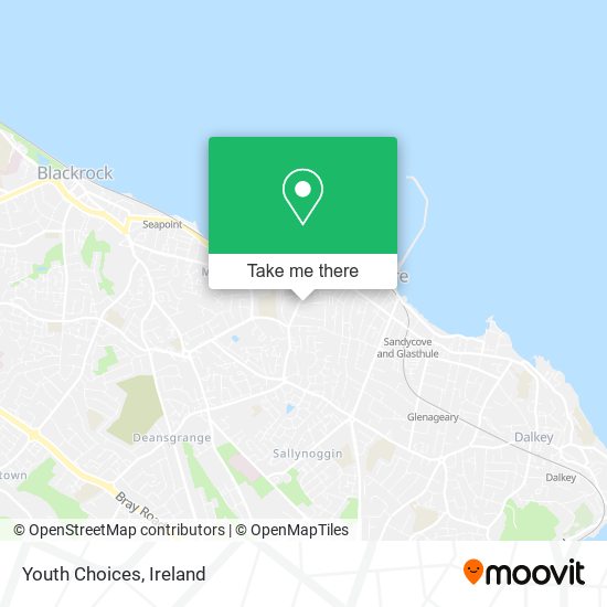 Youth Choices map