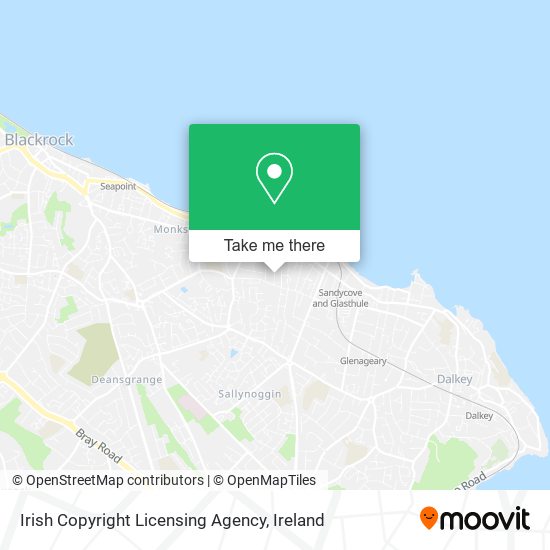 Irish Copyright Licensing Agency map