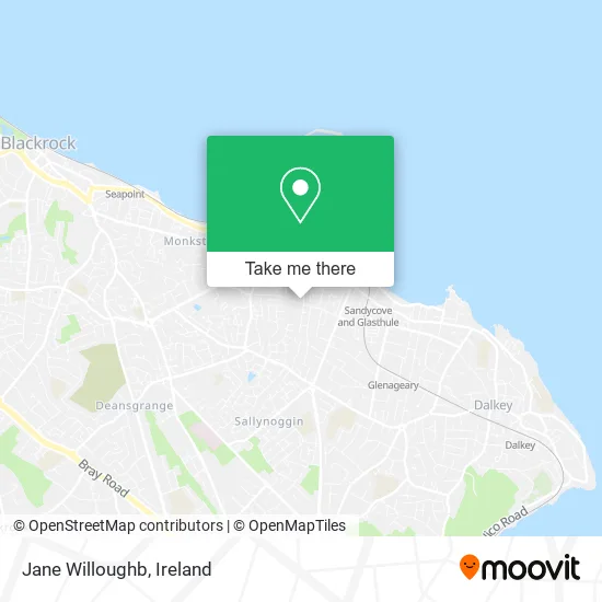 Jane Willoughb map