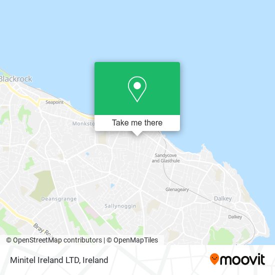 Minitel Ireland LTD map