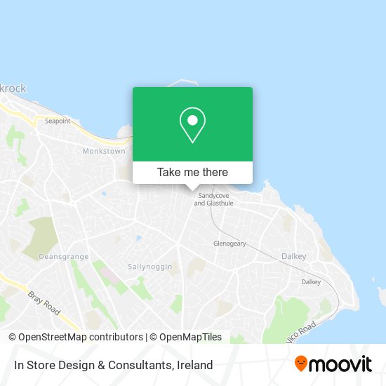 In Store Design & Consultants map