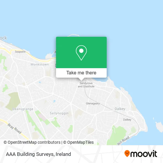 AAA Building Surveys map