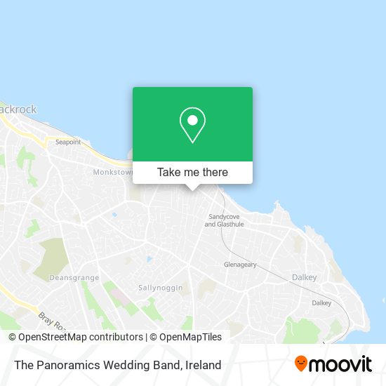 The Panoramics Wedding Band map