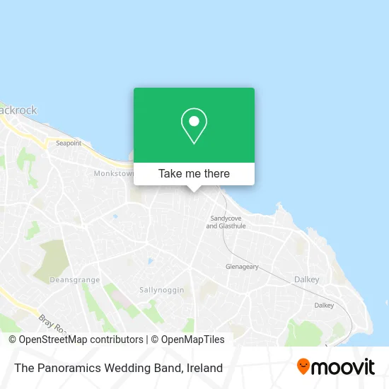 The Panoramics Wedding Band map