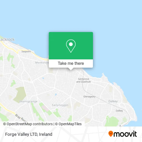 Forge Valley LTD map