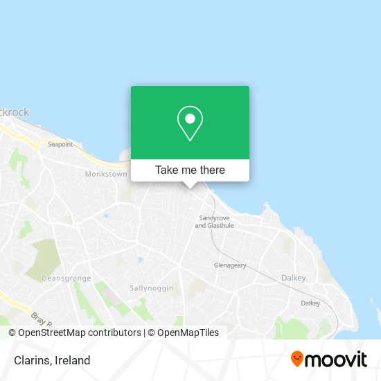 Clarins map