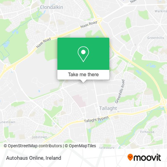 Autohaus Online map