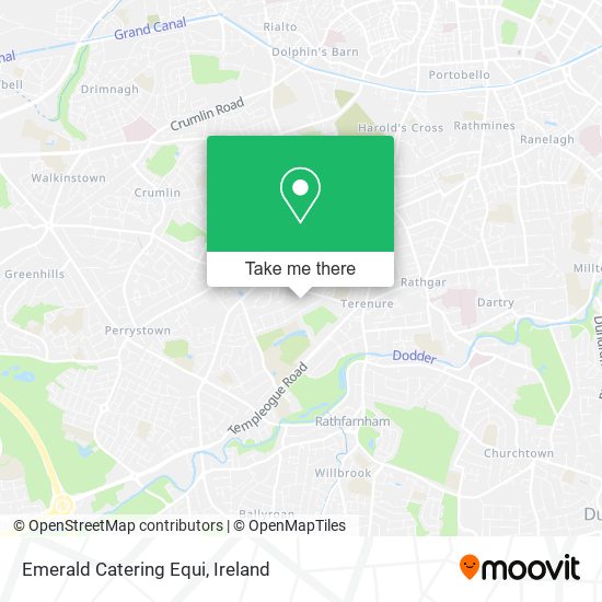 Emerald Catering Equi map