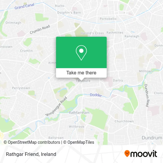 Rathgar Friend map
