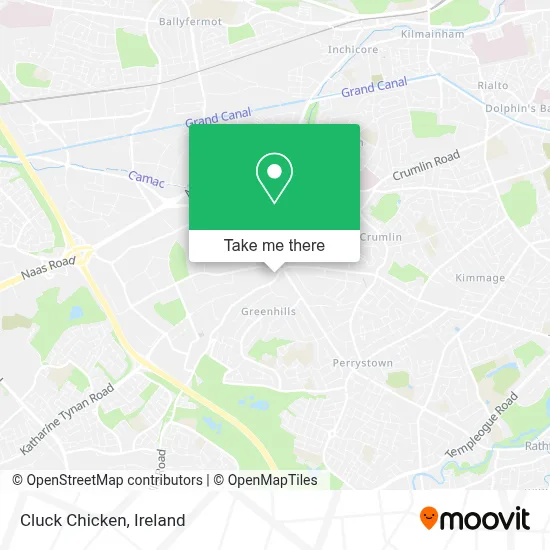 Cluck Chicken map