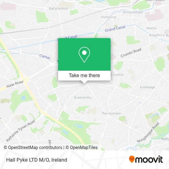 Hall Pyke LTD M/O map