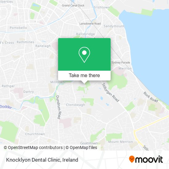 Knocklyon Dental Clinic map