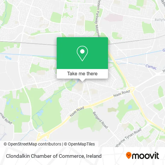 Clondalkin Chamber of Commerce map