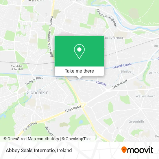 Abbey Seals Internatio map