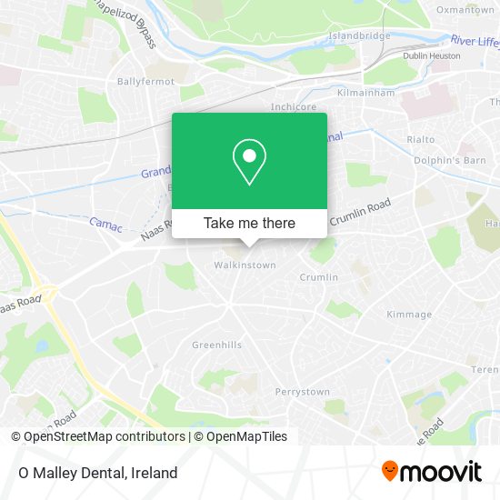O Malley Dental map