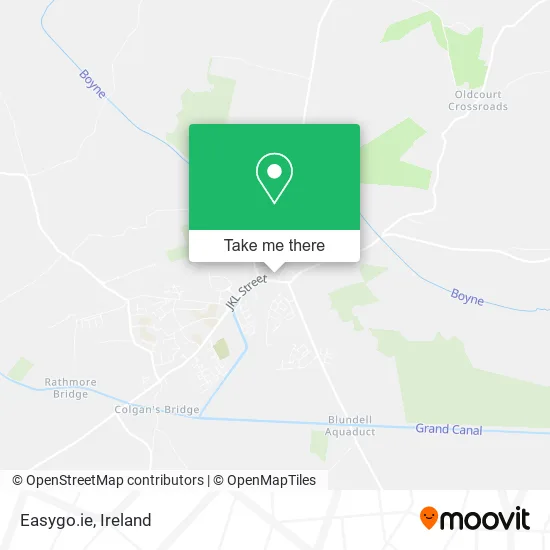 Easygo.ie map