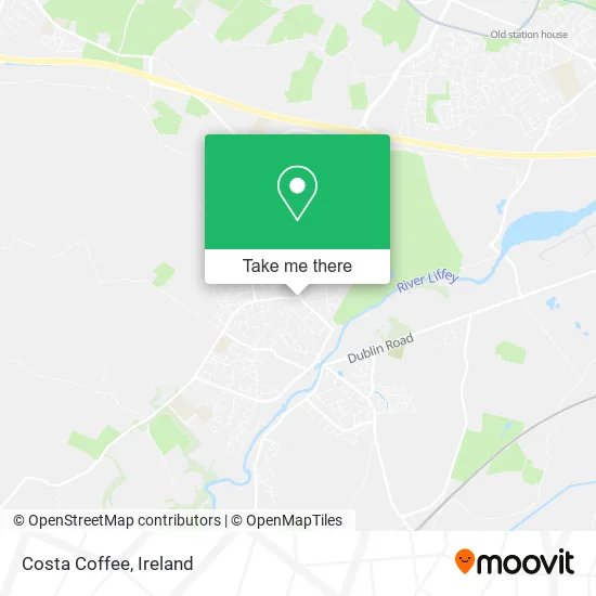 Costa Coffee map