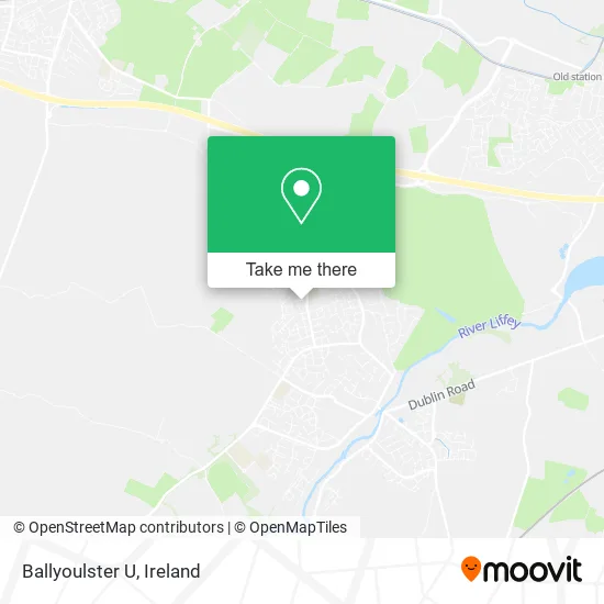 Ballyoulster U map