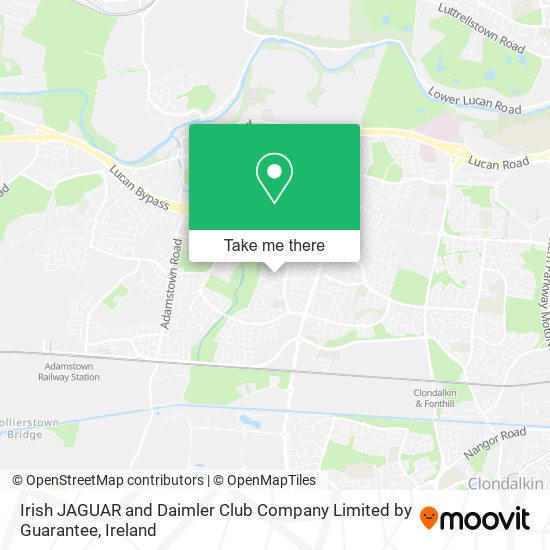 Irish JAGUAR and Daimler Club Company Limited by Guarantee map