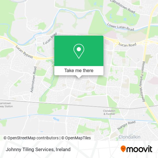 Johnny Tiling Services map