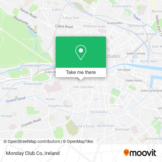 Monday Club Co map