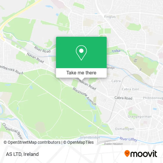 AS LTD map
