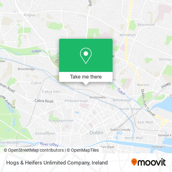Hogs & Heifers Unlimited Company map