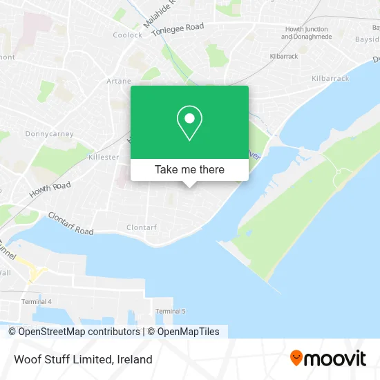 Woof Stuff Limited map