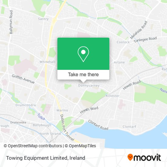Towing Equipment Limited map