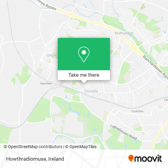 Howthradiomuse map