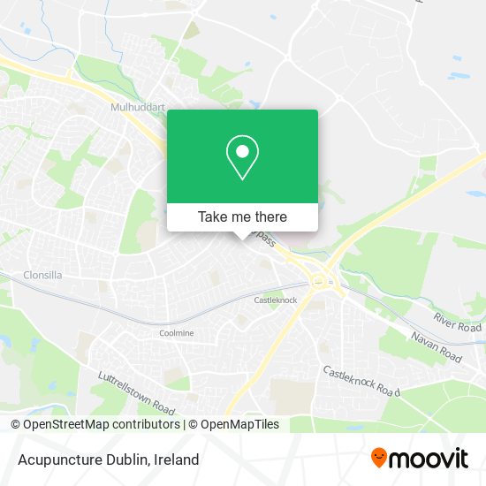 Acupuncture Dublin map