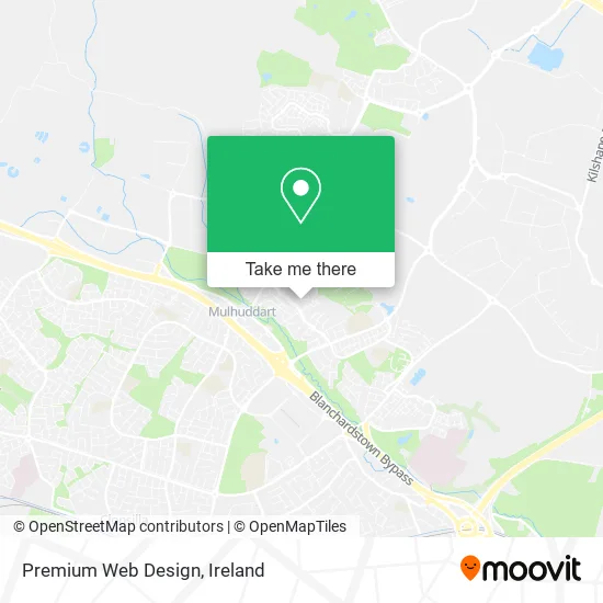 Premium Web Design map