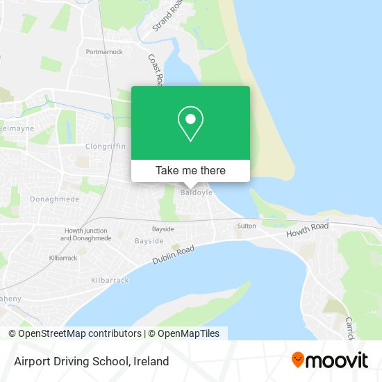 Airport Driving School map