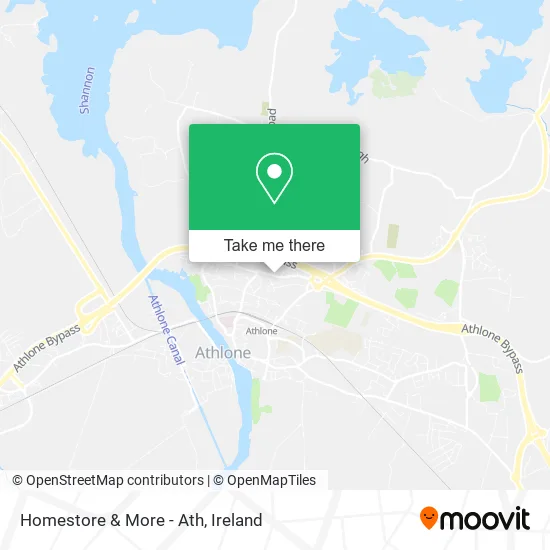 Homestore & More - Ath map