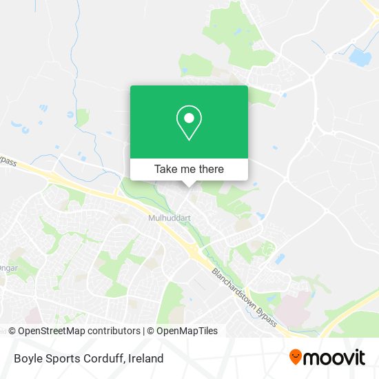 Boyle Sports Corduff map