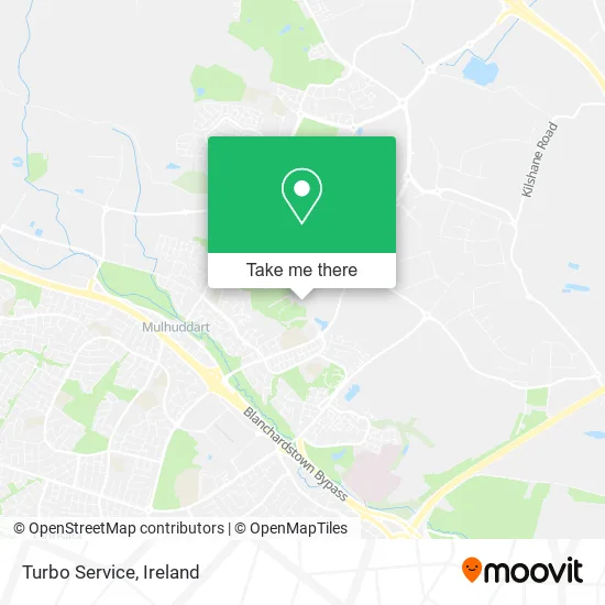 Turbo Service map