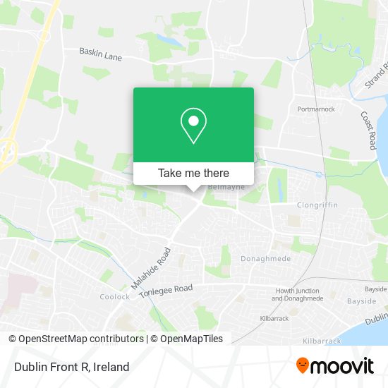 Dublin Front R map
